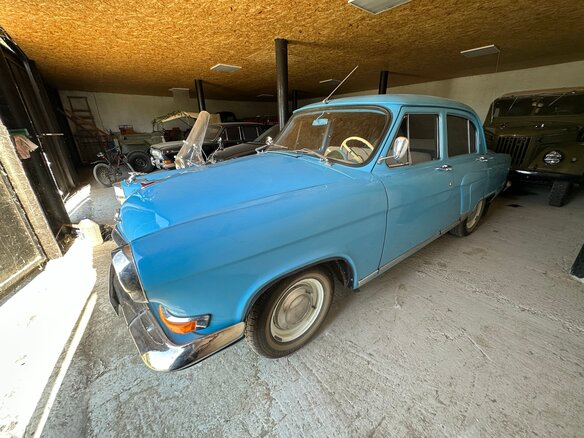 1964 ГАЗ 21 «Волга» 21Л, голубой, 1500000 рублей