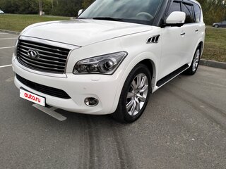2012 Infiniti QX56 II, белый, 2350000 рублей, вид 2
