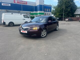2007 Mazda 3 I (BK) Рестайлинг, пурпурный, 545000 рублей, вид 2