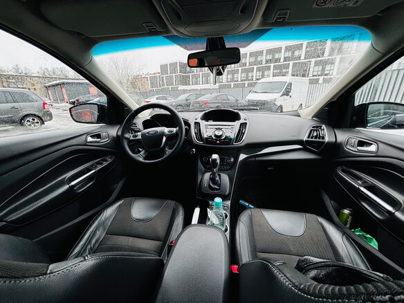 2014 Ford Kuga II, чёрный, 1175000 рублей - вид 6