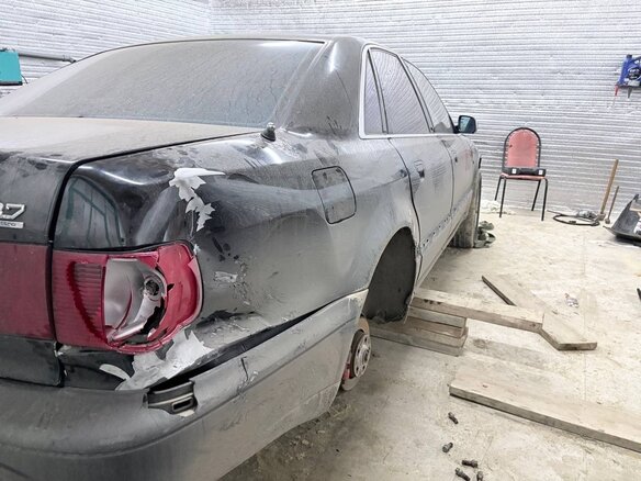 1995 Audi A8 I (D2), чёрный, 260000 рублей - вид 14