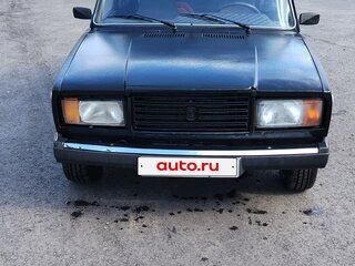 2010 Lada (ВАЗ) 2107, чёрный, 115000 рублей, вид 3
