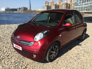 2007 Nissan Micra III (K12), пурпурный, 422000 рублей, вид 5