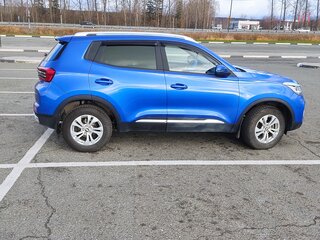 2021 Chery Tiggo 4 I Рестайлинг, синий, 1600000 рублей, вид 3