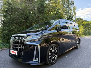 2018 Toyota Alphard III Рестайлинг, чёрный, 3500000 рублей, вид 1