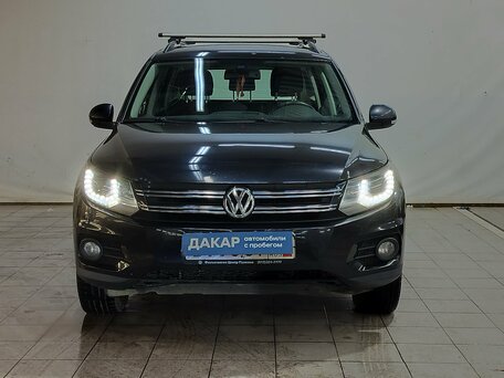 2013 Volkswagen Tiguan I Рестайлинг, чёрный, 1230000 рублей, вид 2