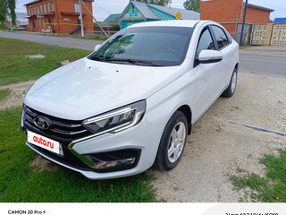 2023 Lada (ВАЗ) Vesta I Рестайлинг (NG), белый, 1450000 рублей, вид 1