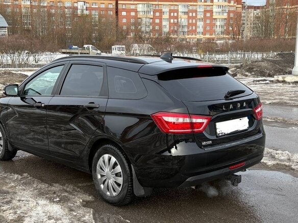 2021 Lada (ВАЗ) Vesta SW I, чёрный, 999999 рублей - вид 7