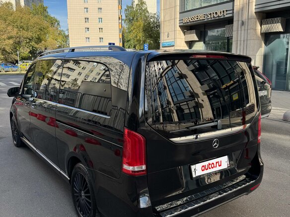 2019 Mercedes-Benz V-Класс Extra Long 250 d экстра длинный III (W447) Рестайлинг, чёрный, 5950000 рублей - вид 3