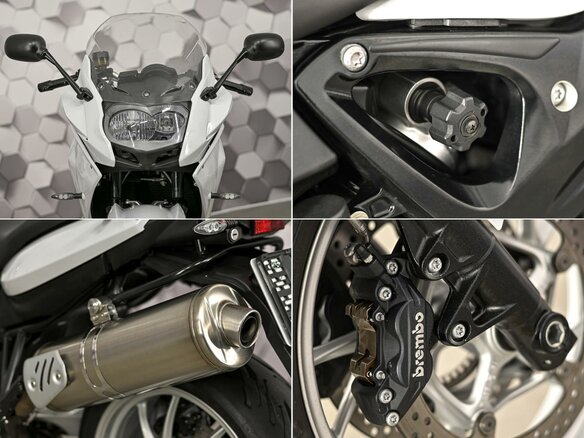2012 BMW F 800 GT, белый - вид 9