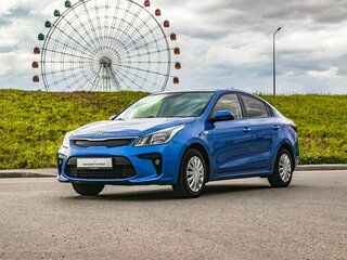 2017 Kia Rio IV, синий, 1130000 рублей, вид 1
