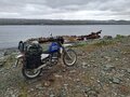 2001 Suzuki Djebel 250, синий, 220000 рублей - вид 1