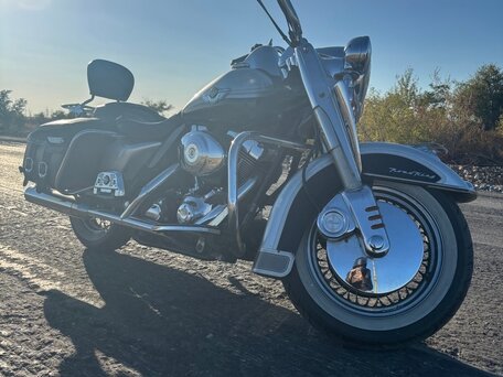 2003 Harley-Davidson Road King, чёрный, 730000 рублей, вид 1