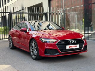 2018 Audi A7 55 TFSI II (4K), красный, 4700000 рублей, вид 3
