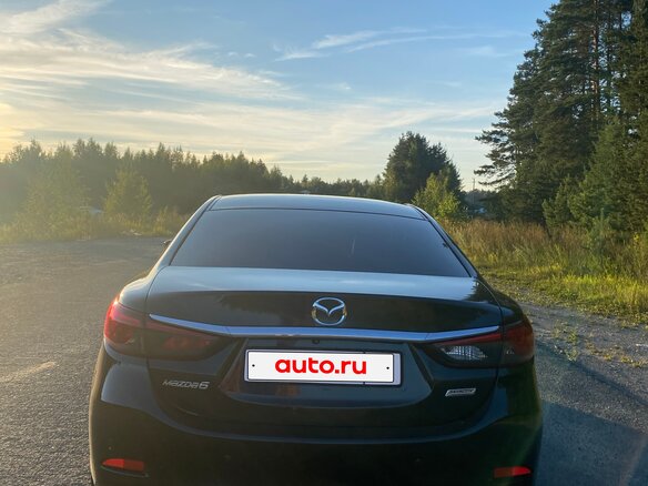 2015 Mazda 6 III (GJ) Рестайлинг, чёрный, 1550000 рублей - вид 2