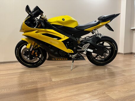 2008 Yamaha YZF-R6, жёлтый, 850000 рублей, вид 4