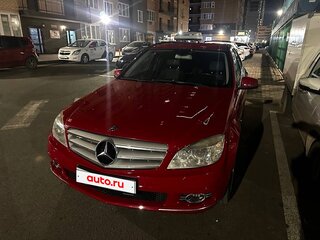 2009 Mercedes-Benz C-Класс 280 III (W204), красный, 1100000 рублей, вид 2