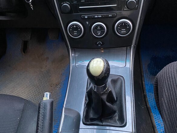 2007 Mazda 6 I (GG) Рестайлинг, синий - вид 6