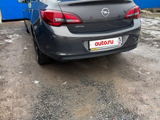 2012 Opel Astra J Рестайлинг, коричневый, 1030000 рублей, вид 3