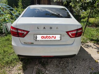 2017 Lada (ВАЗ) Vesta CNG I, белый, 900000 рублей, вид 4