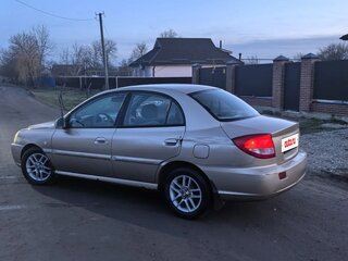 2005 Kia Rio I Рестайлинг, бежевый, 275000 рублей, вид 4