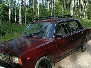 2008 Lada (ВАЗ) 2107, пурпурный, 85000 рублей, вид 4
