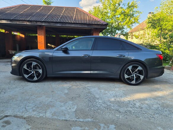 2019 Audi A6 45 TFSI V (C8), серый, 3550000 рублей - вид 7