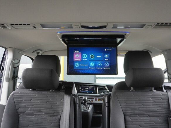 2021 Volkswagen Multivan Long T6 Рестайлинг, чёрный, 4945000 рублей - вид 14