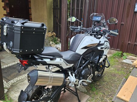 2022 Benelli TRK 502 X, белый, 400000 рублей, вид 3