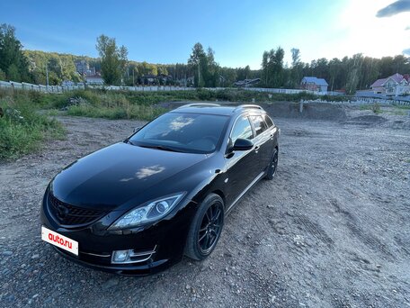2008 Mazda 6 II (GH), чёрный, 870000 рублей, вид 4