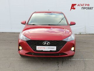 2020 Hyundai Solaris II Рестайлинг, красный, 1695000 рублей, вид 2
