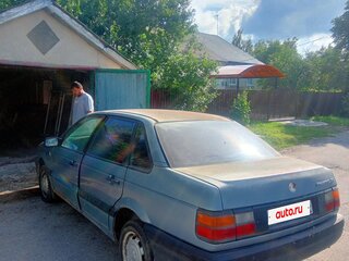 1989 Volkswagen Passat B3, голубой, 85000 рублей, вид 3