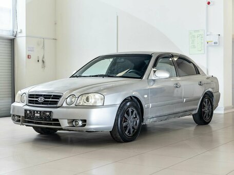 2005 Kia Magentis I Рестайлинг, серебристый, 300000 рублей, вид 3