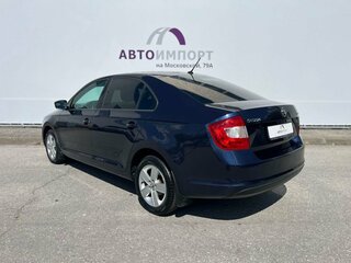 2016 Skoda Rapid I, синий, 1100000 рублей, вид 4
