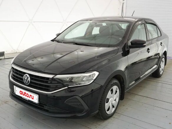 2021 Volkswagen Polo VI, чёрный, 2500000 рублей - вид 3