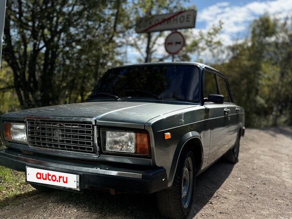 2010 Lada (ВАЗ) 2107, серый, 220000 рублей