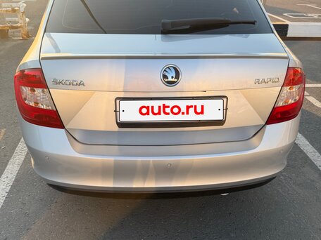 2014 Skoda Rapid I, серебристый, 835000 рублей, вид 5