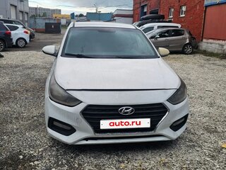 2018 Hyundai Solaris II, белый, 532000 рублей, вид 1