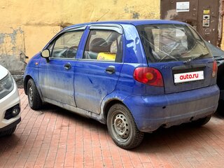 2006 Daewoo Matiz I Рестайлинг, синий, 150000 рублей, вид 3