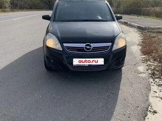 2008 Opel Zafira B Рестайлинг, чёрный, 620000 рублей, вид 1