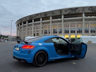 2018 Audi TT 45 TFSI III (8S) Рестайлинг, синий, 4300000 рублей, вид 2