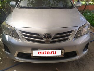 2012 Toyota Corolla X (E140, E150) Рестайлинг, серебристый, 1100000 рублей, вид 1