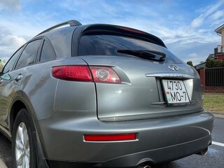2007 Infiniti FX35 I (S50) Рестайлинг, серебристый, 990900 рублей, вид 5
