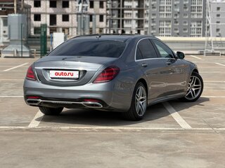 2019 Mercedes-Benz S-Класс 450 Long VI (W222, C217) Рестайлинг, серый, 5900000 рублей, вид 4