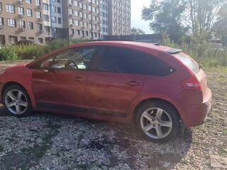 2008 Citroen C4 I Рестайлинг, красный, 300000 рублей, вид 4