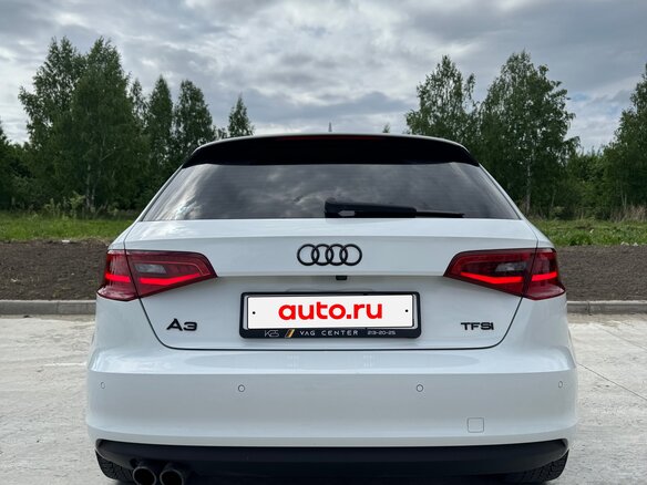 2015 Audi A3 Sportback ultra III (8V), белый, 1480000 рублей - вид 5