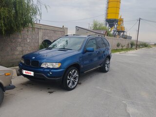2003 BMW X5 3.0i I (E53), синий, 1700000 рублей, вид 1