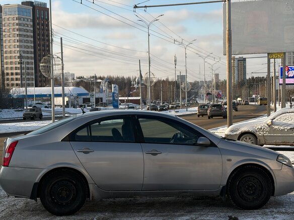 2005 Nissan Primera III (P12), серебристый, 299999 рублей - вид 7