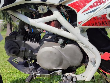 2020 Kayo Basic TT140, белый, 75000 рублей, вид 3