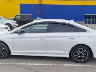 2019 Hyundai Sonata VII (LF) Рестайлинг, белый, 1320000 рублей, вид 2